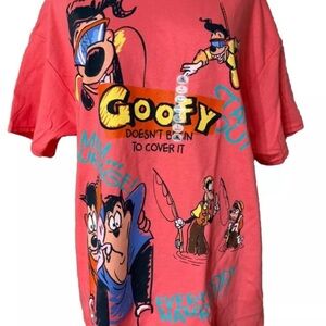 Goofy adults  Graphic T-Shirt - orange